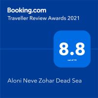Aloni - Guest house Dead Sea - B&B