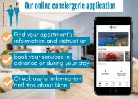Nestor&Jeeves - BLEU AZUR VUE MER - Central - Very close sea - B&B Nizza