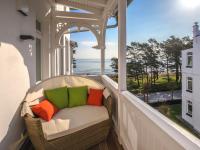 Strandvillen Binz - Ferienwohnung mit Meerblick, 2 Schlafzimmern und Balkon SV-008 - Chambres d'hôtes Ostseebad Binz