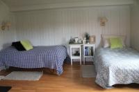 Chambre Lits Jumeaux avec Salle de Bains Extérieure Commune