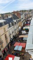 Les toits de Dieppe - appartement en plein cœur du centre ville - Ferienwohnung