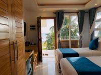 Deluxe Zweibettzimmer mit Meerblick