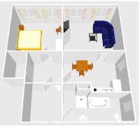 Appartamento con 1 Camera da Letto