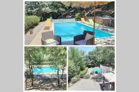 Maison avec piscine chauffée entre mer et montagne - Ferienwohnung