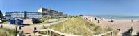 Direkt am Strand mit Meerblick inclusive Strandkorb in der Saison - B&B Heiligenhafen