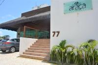 Na praia - Araça 206 Luxo - Lateral vista jardim - B&B Natal