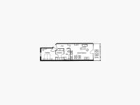 Dünenpark Binz - Komfort Ferienwohnung mit 1 Schlafzimmer und Balkon im Obergeschoss 107 - B&B Ostseebad Binz