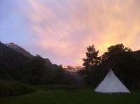 Tipi nature double - B&B Gavarnie