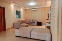 Apartamento alto padrão com 3 suítes, sala 3 ambientes todos com ar, ambientes novos e moderno. - Chambres d'hôtes Ubatuba