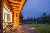 Studio mit Gartenblick