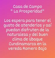 Casa de Campo La Prosperidad - Chambres d’hôtes