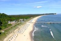 Panorama Göhren Ferienwohnung 11 mit Sauna- und Schwimmbadnutzung im AHOI Sellin - Chambres d'hôtes Ostseebad Göhren
