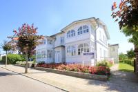 ruhige Lage, Ferienwohnung im Bäderstil mit Wintergarten - Villa Möwe FeWo 04 - Ferienwohnung Ostseebad Göhren