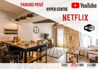 B&B Agen - Parking Privé - Spacieux T2 en Hyper centre - Bed and Breakfast Agen