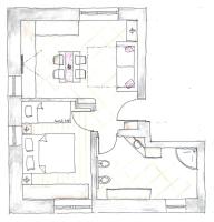 Comfort Apartment mit 1 Schlafzimmer