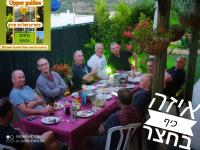 צימרים מול הר מירון בצבעון בגליל העליון אורלי ומאיר,למשפחות ולזוגות - Chambres d'hôtes Tsiv‘on