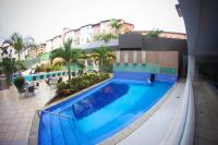 Flat Veredas do Rio Quente - apto com vista para piscinas - B&B