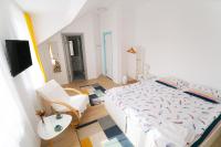 Doppel-/Zweibettzimmer mit Gartenblick