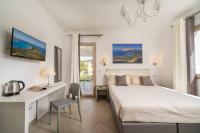 Standard Doppel- oder Zweibettzimmer mit Gartenblick