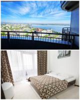 B&B Dnipro - SkyTech Most City Hotel 19 floor PANORAMIC VIEW - Bed and Breakfast Dnipro