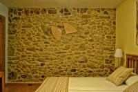 Tweepersoonskamer met 2 Aparte Bedden en Uitzicht op de Bergen