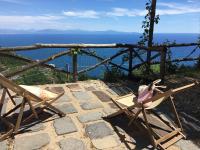Il Nido Del Falco - Art house with terrace and sea view - Chambres d'hôtes Furore