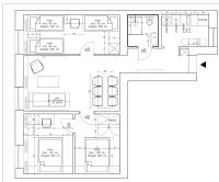 Three-Bedroom Apartment - Krzywe Koło 5