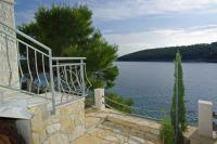 Beachfront Apartment in Tri Porte, with sea view, terrace, air conditioning, WiFi 5208-2 - Chambres d'hôtes Potirna
