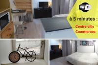 B&B Fontenay-le-Comte - Studio Neuf avec courette privative - Bed and Breakfast Fontenay-le-Comte