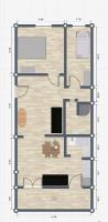 Apartment mit 2 Schlafzimmern, einem Balkon und Meerblick