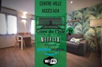 B&B Château-Thierry - Gîtes de l'isle Centre-Ville - WiFi Fibre - Netflix, Disney, Amazon - Séjours Pro - Bed and Breakfast Château-Thierry