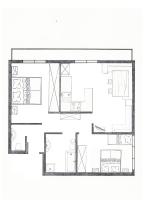 Apartment mit 2 Schlafzimmern