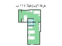 6B Basement chalet 114 4 beds 2 bathrooms on the pool green beach - B&B
