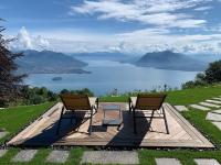 Private Luxury Spa & Silence Retreat with Spectacular View over the Lake Maggiore - Ferienwohnung Stresa