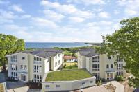 B&B Ostseebad Göhren - mit Meerblick und Balkon, gratis Nutzung vom AHOI Erlebnisbad und Sauna in Sellin - Meeresblick FeWo 70 - Bed and Breakfast Ostseebad Göhren