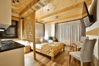One-Bedroom Apartment with Balcony and Mountain View