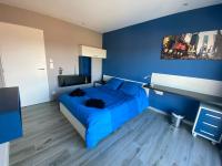 B&B Salles-d'Aude - Blue Diamond Room - Bed and Breakfast Salles-d'Aude