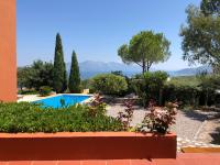 Villa with swimming pool and tennis/basketball court - B&B Theologos