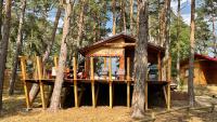 Domek Dziesiątka Borsk nad samym jeziorem - pierwsza linia - Bed and Breakfast