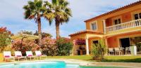Sunsetvilla au calme avec SPA et Piscine chauffée, plage à pied ,Golf à proximité - Chambres d'hôtes Saint-Cyr-sur-Mer