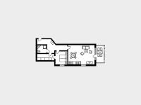 Strandvillen Binz - Ferienwohnung mit Meerblick, 1 Schlafzimmer und Balkon SV-757 - Chambres d'hôtes Ostseebad Binz
