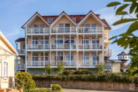 traumhafter Meerblick vom Balkon, gratis Nutzung vom AHOI Erlebnisbad und Sauna in Sellin - Villa Bergfrieden - Chambres d'hôtes Ostseebad Göhren