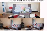 B&B Cholet - Maison Vintage de plain pied avec climatisation - Bed and Breakfast Cholet