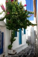White cycladic town house with sea vew - B&B