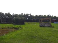 Domek letniskowy na Mazurach nad stawem - B&B Gromoty