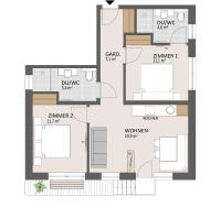 Apartment mit 2 Schlafzimmern