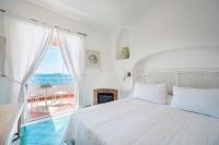 Tweepersoonskamer met 1 Tweepersoonsbed of 2 Aparte Bedden, Uitzicht op Zee en een Terras 