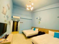 Vierbettzimmer mit Balkon