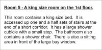 Room 5 - Deluxe King Room - First Floor
