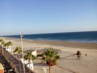 Apartamento en la playa con garaje - Chambres d’hôtes